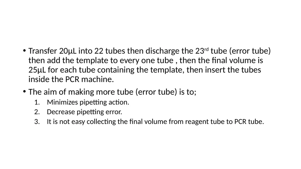 PCR calculations Ali I.A.Gharip, BSc Biotech T.A - slide 23 of 25