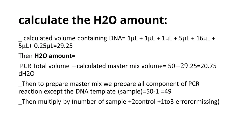 PCR calculations Ali I.A.Gharip, BSc Biotech T.A - slide 15 of 25