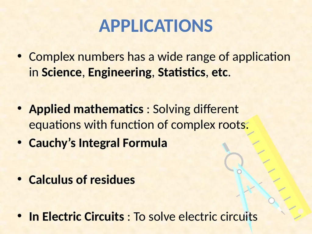 COMPLEX NUMBERS Students will be able to identify - slide 25 of 27