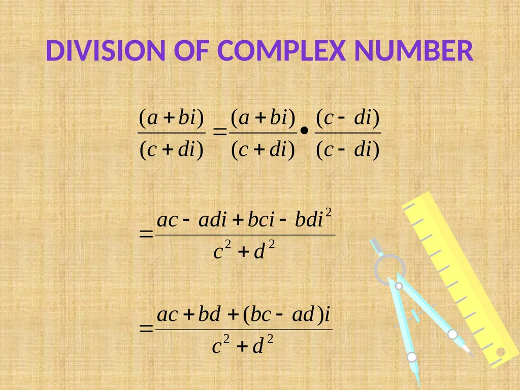 COMPLEX NUMBERS Students will be able to identify - slide 15 of 27