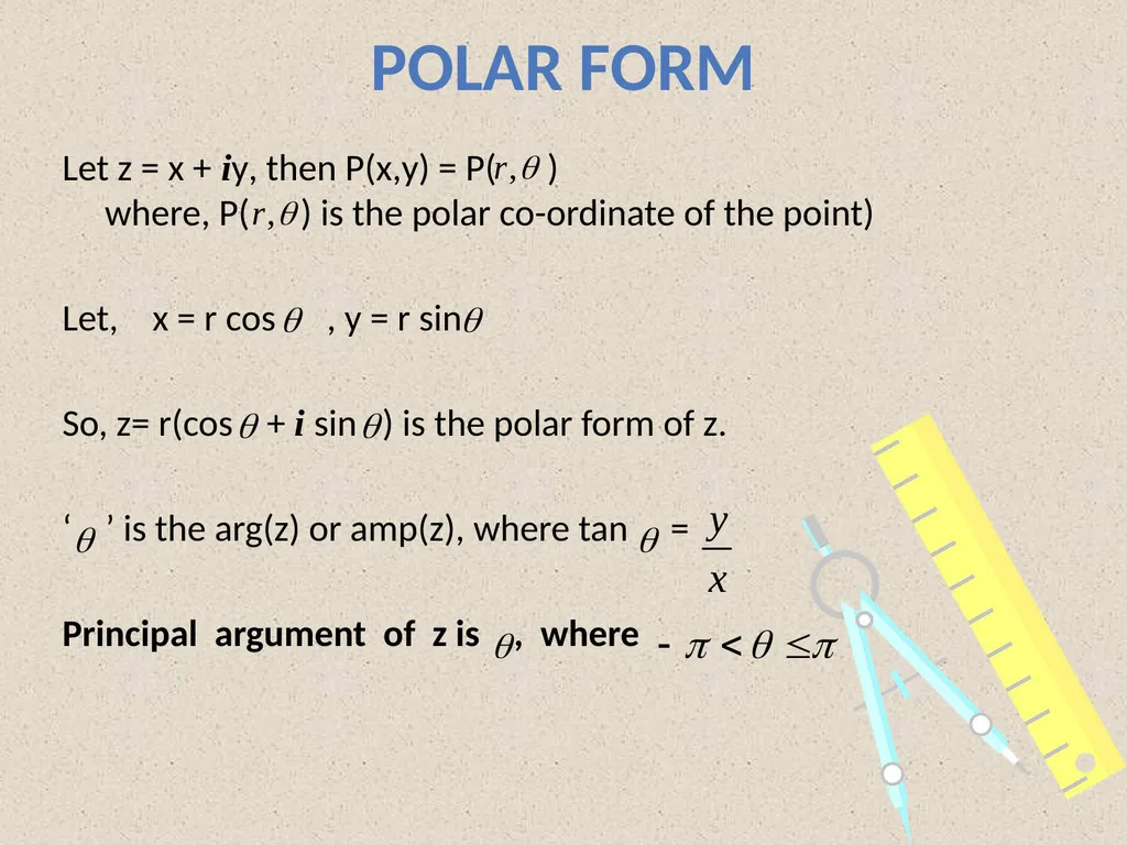COMPLEX NUMBERS Students will be able to identify - slide 22 of 27