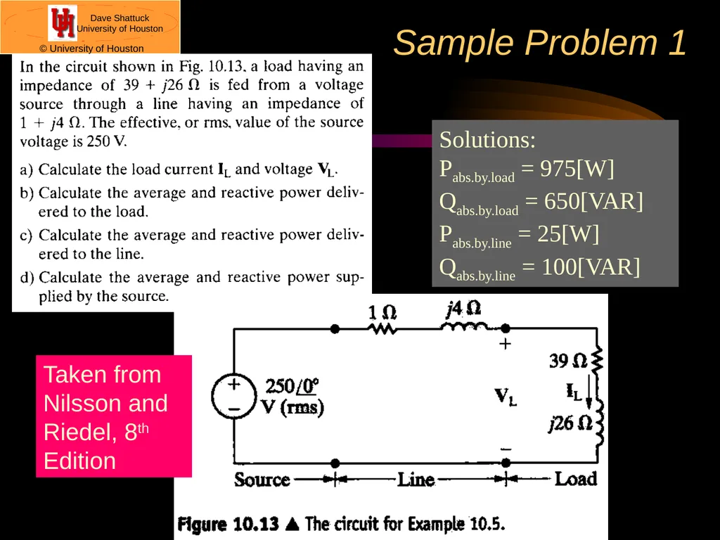 ECE 2202 Circuit Analysis II Dr. Dave Shattuck - slide 29 of 34