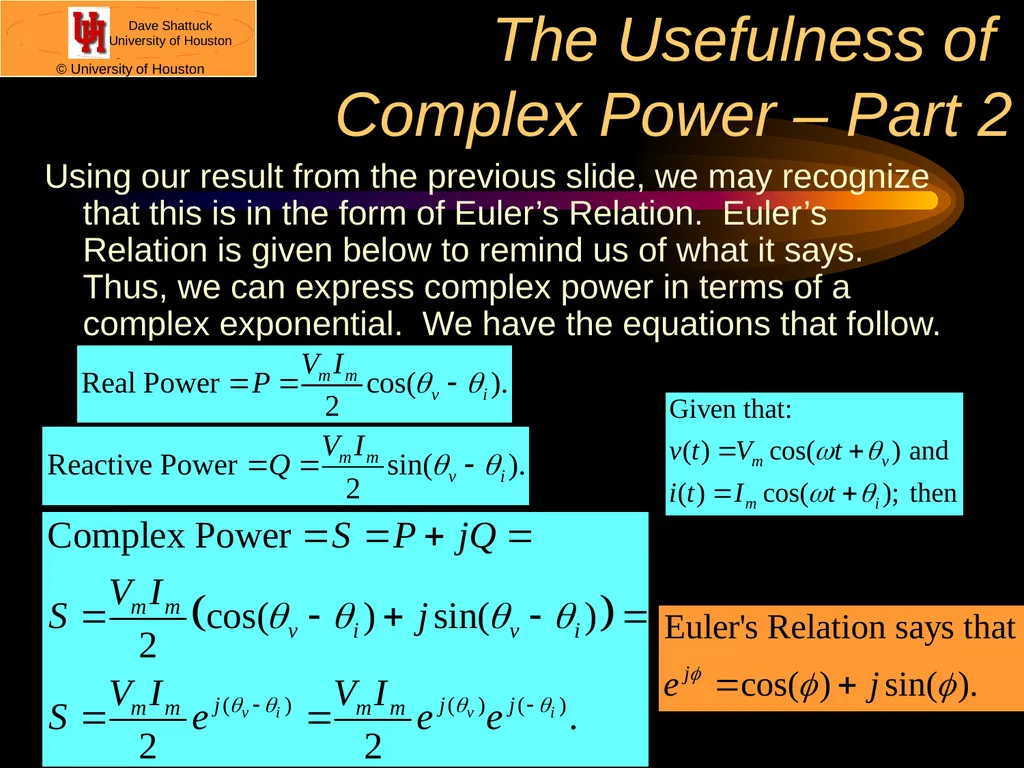 ECE 2202 Circuit Analysis II Dr. Dave Shattuck - slide 15 of 34