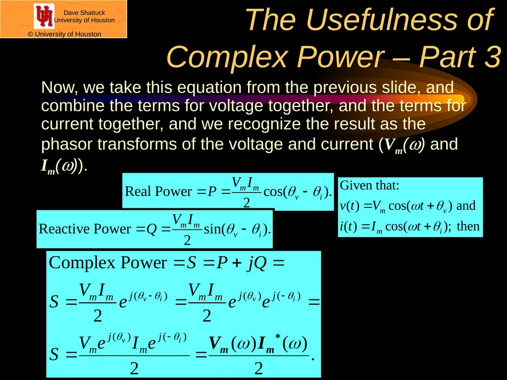 ECE 2202 Circuit Analysis II Dr. Dave Shattuck - slide 16 of 34