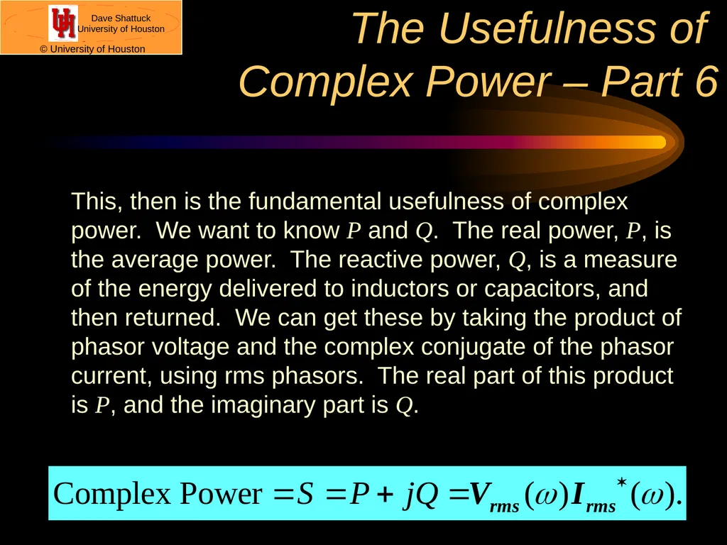 ECE 2202 Circuit Analysis II Dr. Dave Shattuck - slide 19 of 34