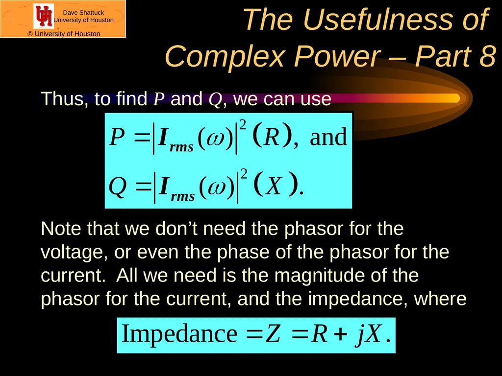 ECE 2202 Circuit Analysis II Dr. Dave Shattuck - slide 21 of 34