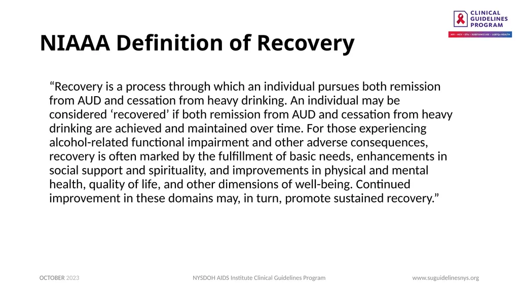 Treatment of Alcohol Use Disorder - slide 5 of 18