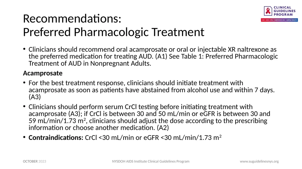 Treatment of Alcohol Use Disorder - slide 8 of 18