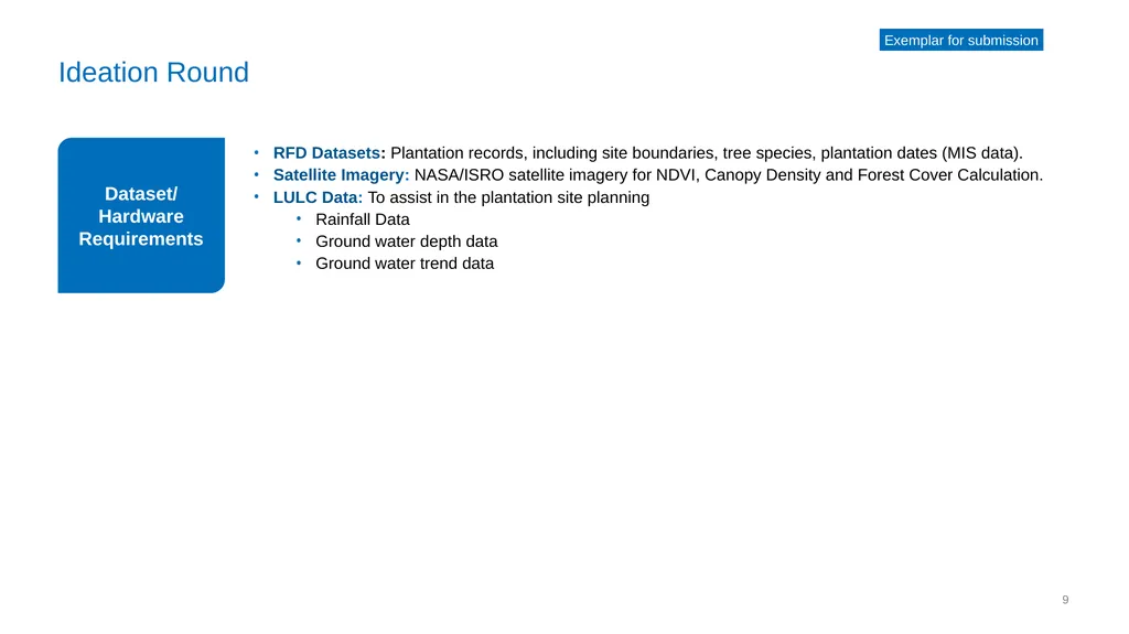 Forest Stack Open Innovation Challenge Round 1 - slide 9 of 10