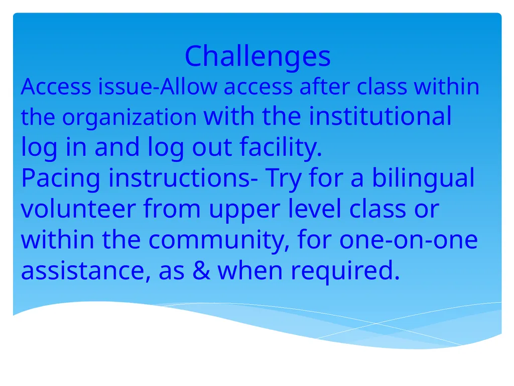 Teaching Digital Literacy to adult EAL learners By - slide 29 of 37