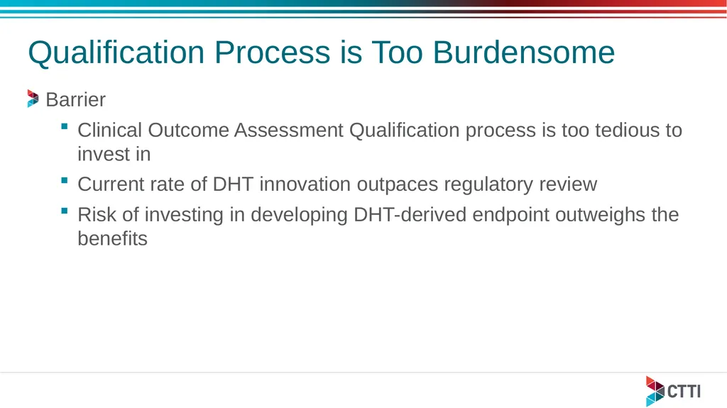 Barriers to and Recommendations for Adoption of - slide 9 of 16