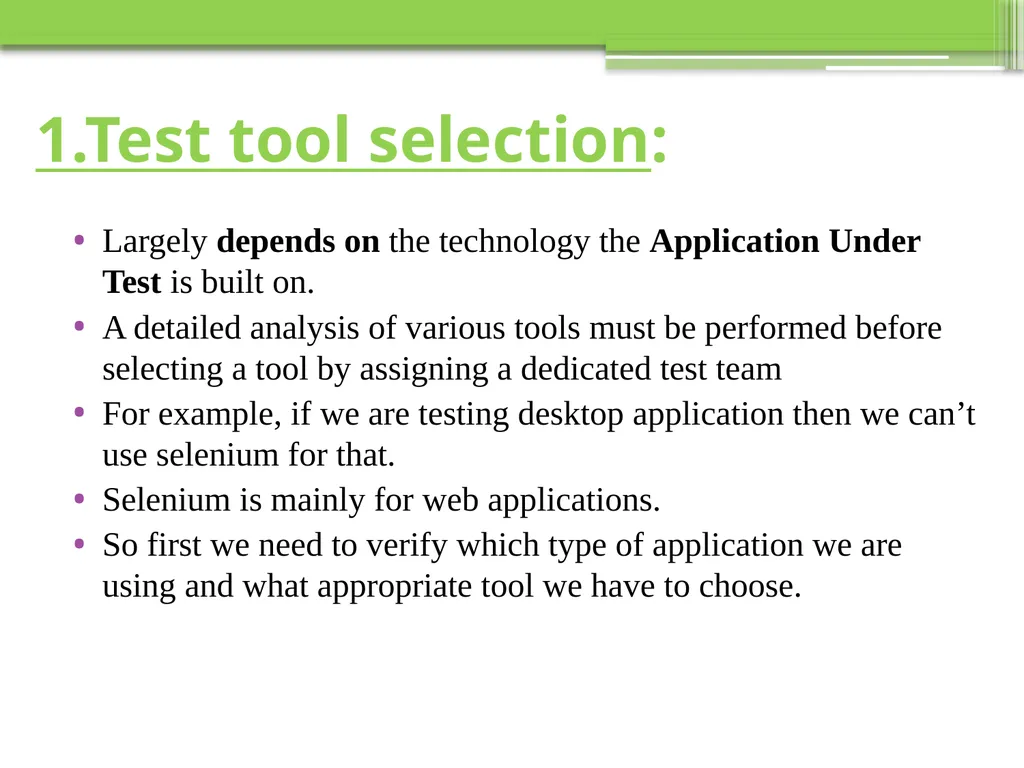 Chapter 6 Testing Tools and Measurements Visit to - slide 10 of 62