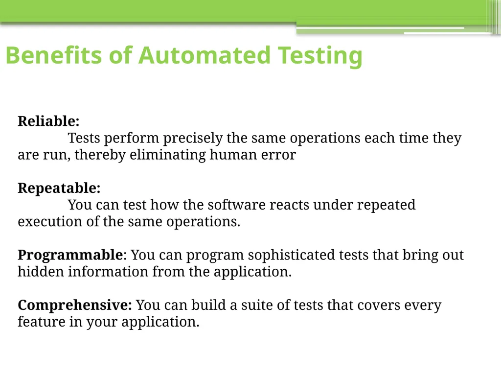 Chapter 6 Testing Tools and Measurements Visit to - slide 25 of 62