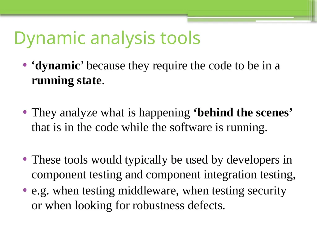 Chapter 6 Testing Tools and Measurements Visit to - slide 34 of 62