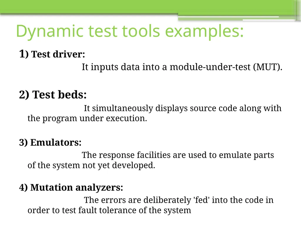 Chapter 6 Testing Tools and Measurements Visit to - slide 36 of 62