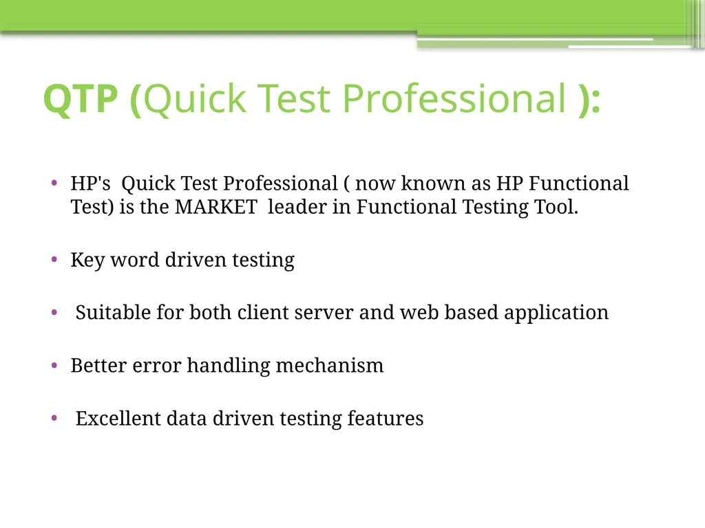Chapter 6 Testing Tools and Measurements Visit to - slide 20 of 62