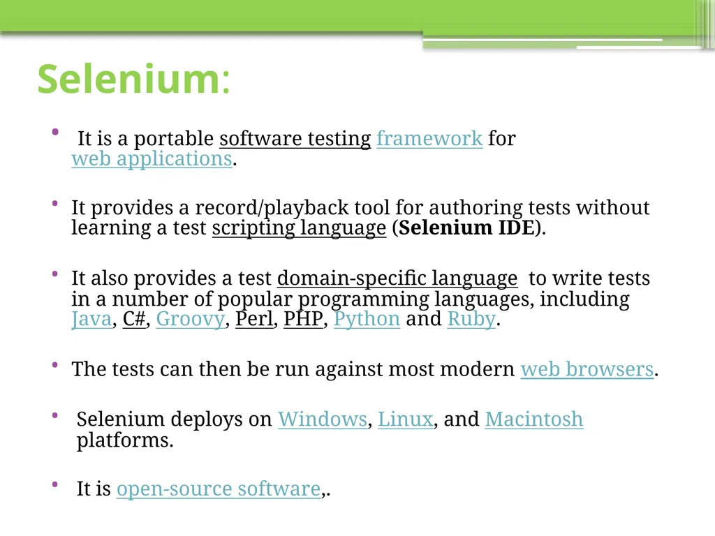 Chapter 6 Testing Tools and Measurements Visit to - slide 22 of 62