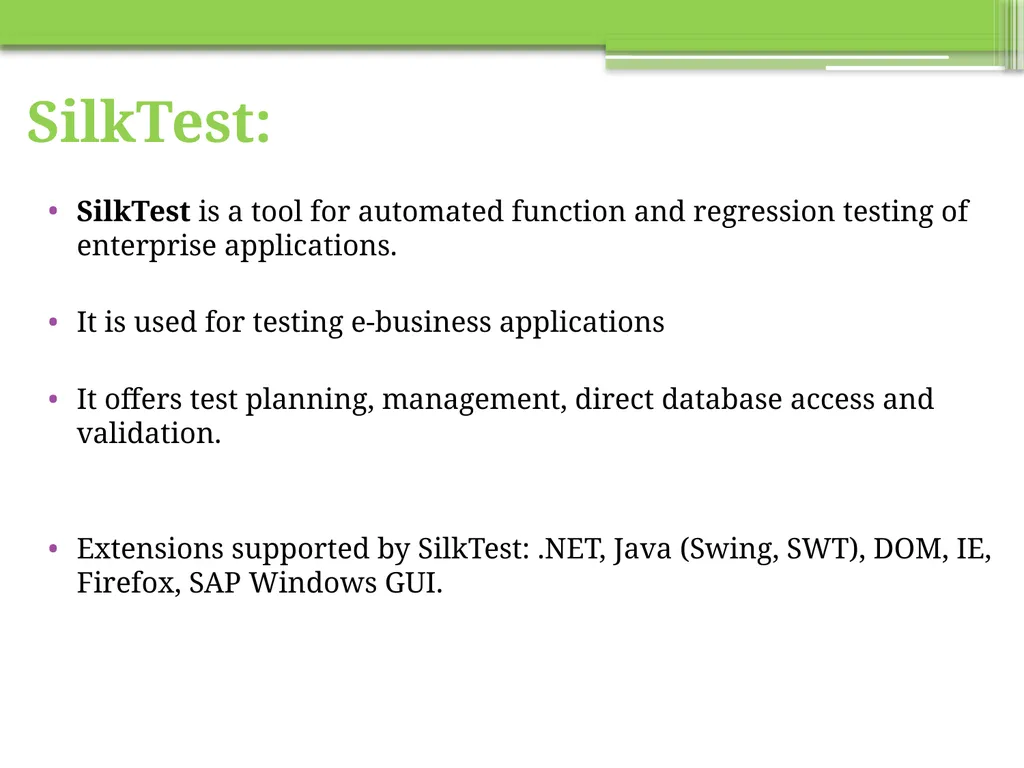 Chapter 6 Testing Tools and Measurements Visit to - slide 23 of 62