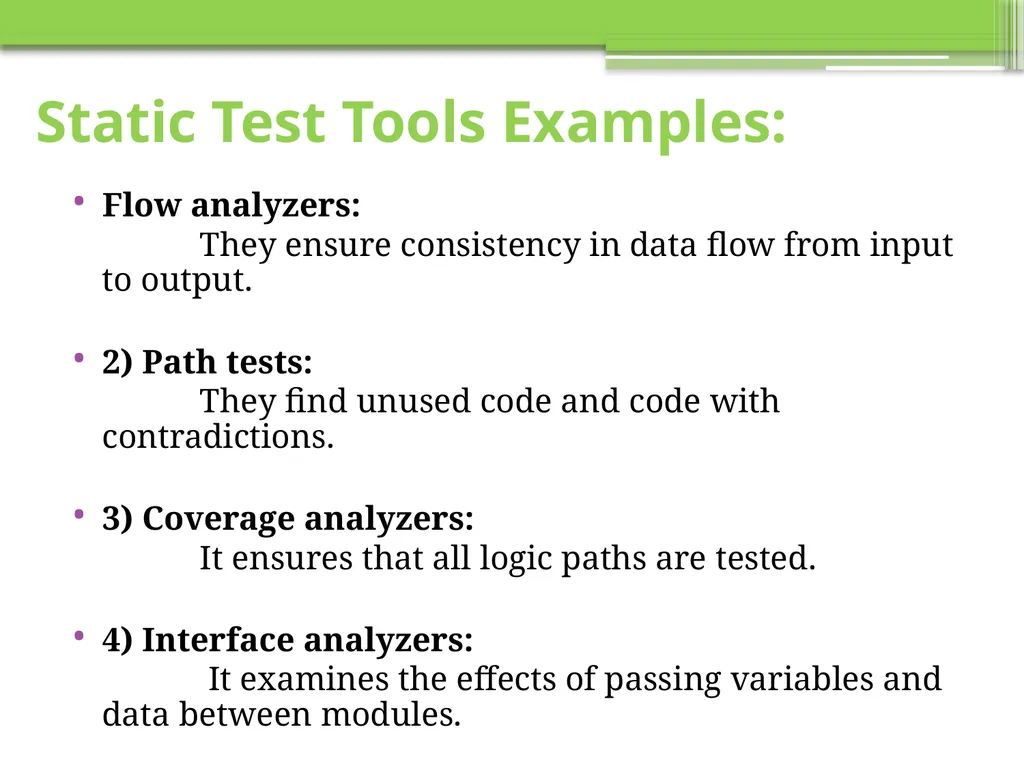 Chapter 6 Testing Tools and Measurements Visit to - slide 33 of 62