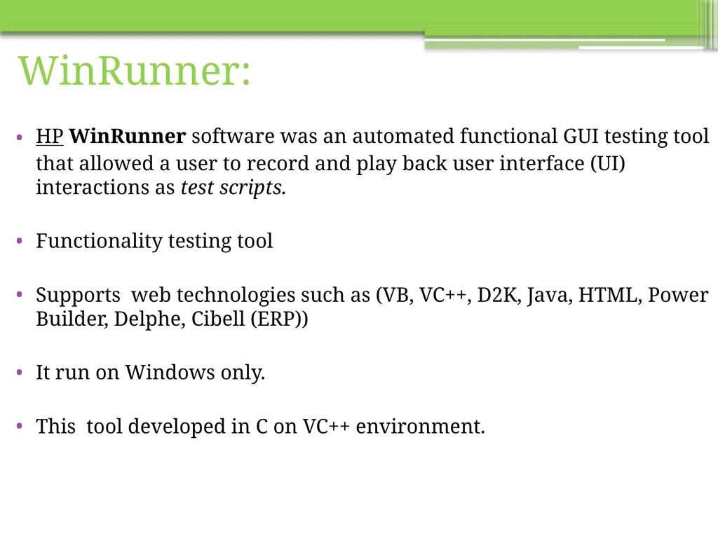 Chapter 6 Testing Tools and Measurements Visit to - slide 24 of 62