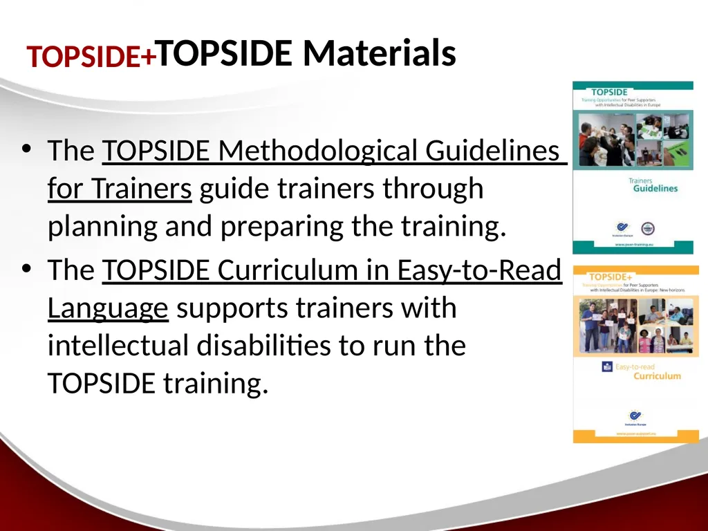 Peer-Support A model of supported decision-making - slide 7 of 16