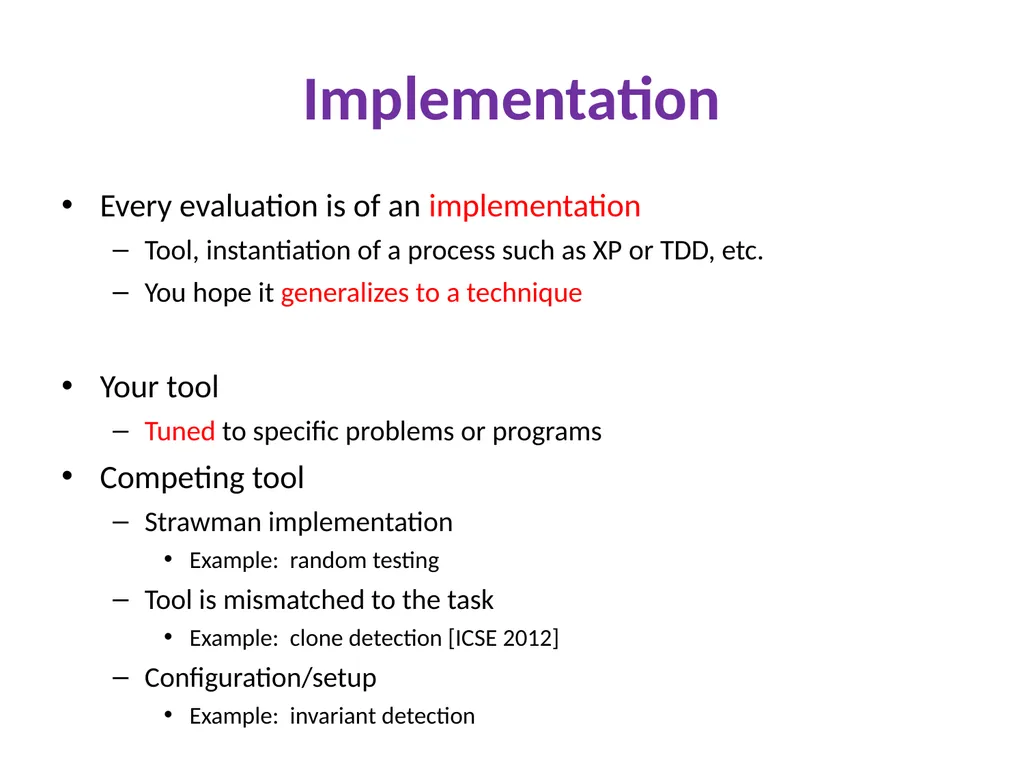 Unreproducible tests Successes, failures, and - slide 16 of 39