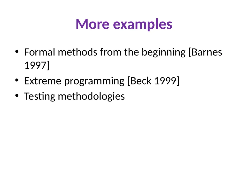 Unreproducible tests Successes, failures, and - slide 12 of 39