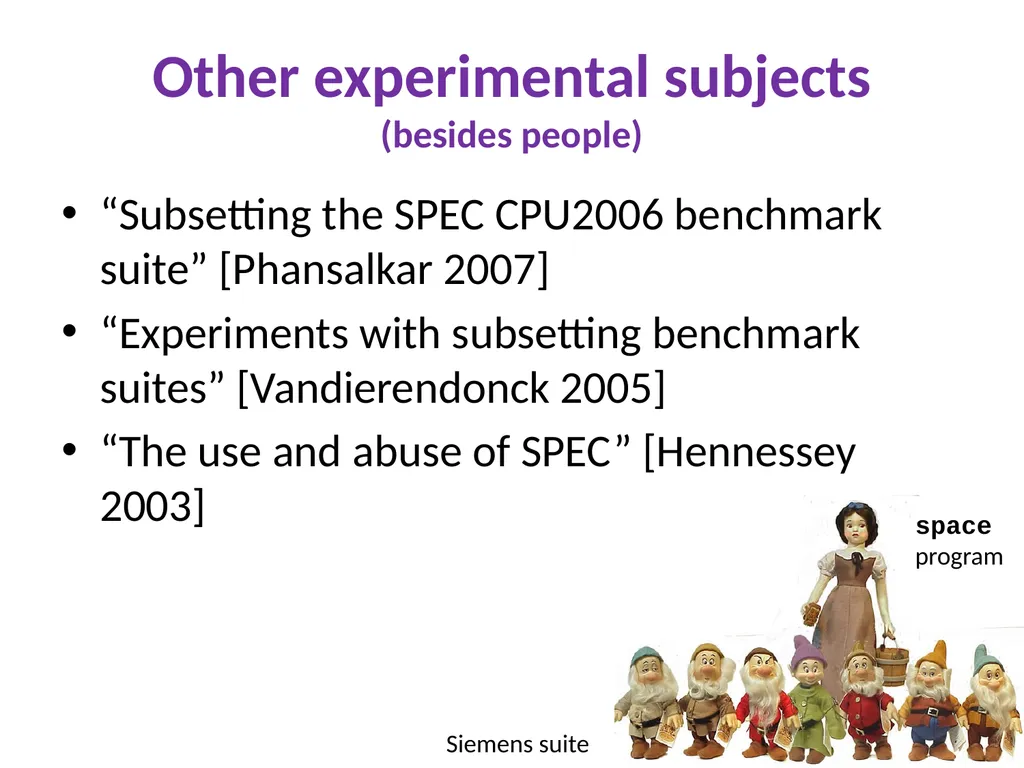Unreproducible tests Successes, failures, and - slide 15 of 39