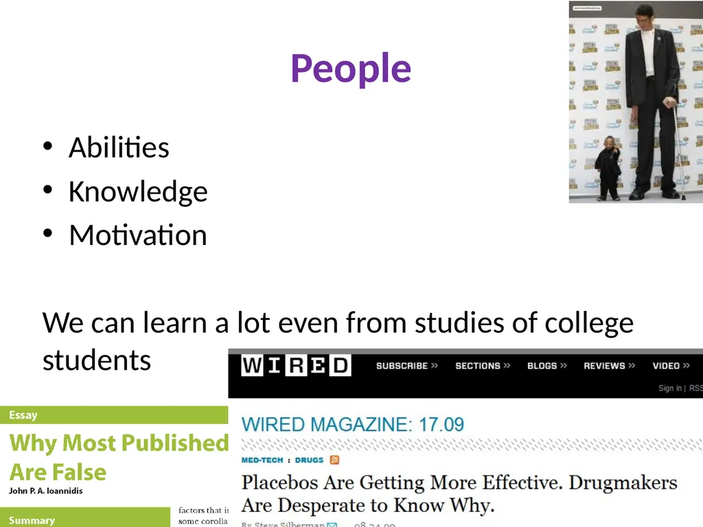 Unreproducible tests Successes, failures, and - slide 14 of 39