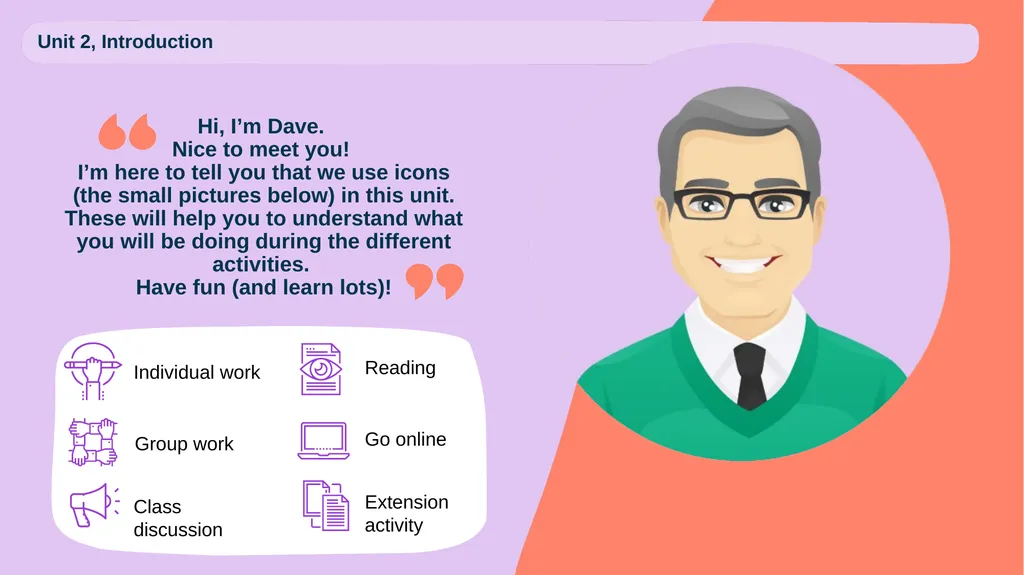 Pathways First Year Unit 2: Strategies and styles - slide 3 of 16