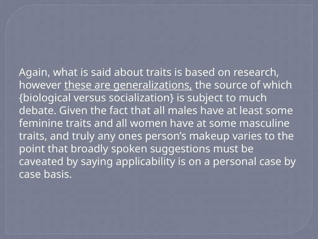 Best Practices Webinar – Gender Part 4 – Dec 2013 - slide 3 of 16