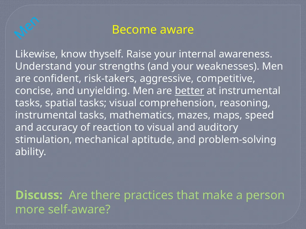 Best Practices Webinar – Gender Part 4 – Dec 2013 - slide 13 of 16
