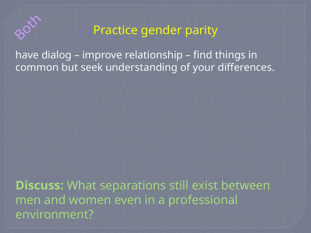 Best Practices Webinar – Gender Part 4 – Dec 2013 - slide 16 of 16