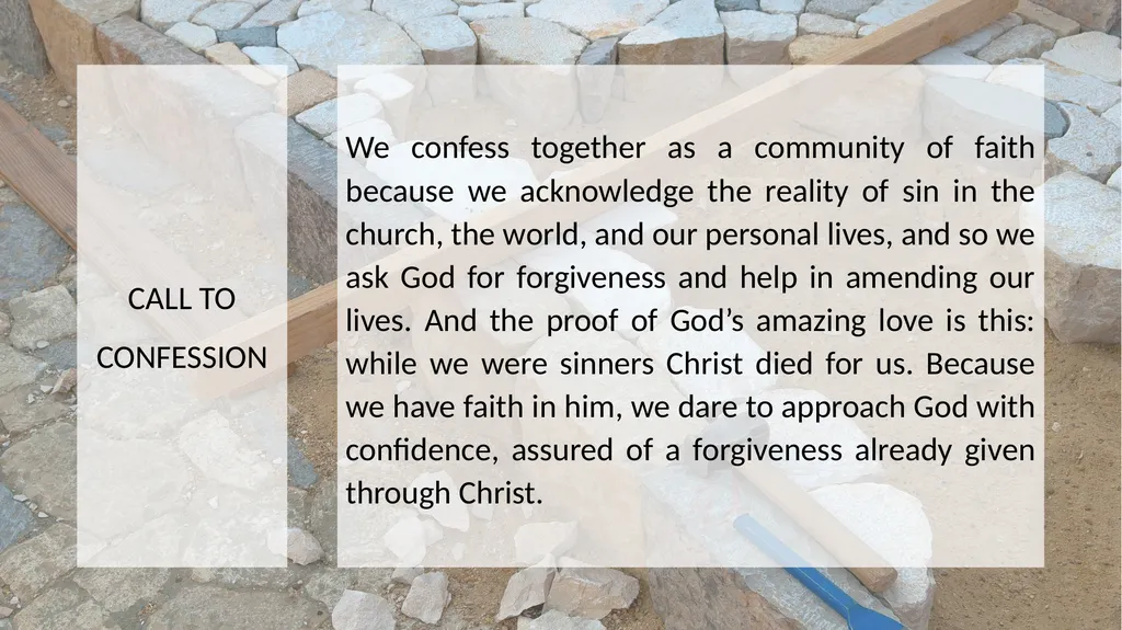 Welcome to the living Stone, the source of life. - slide 7 of 21