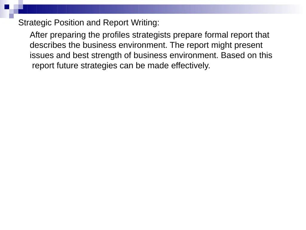 Business Environment Learning Objective What is - slide 28 of 29