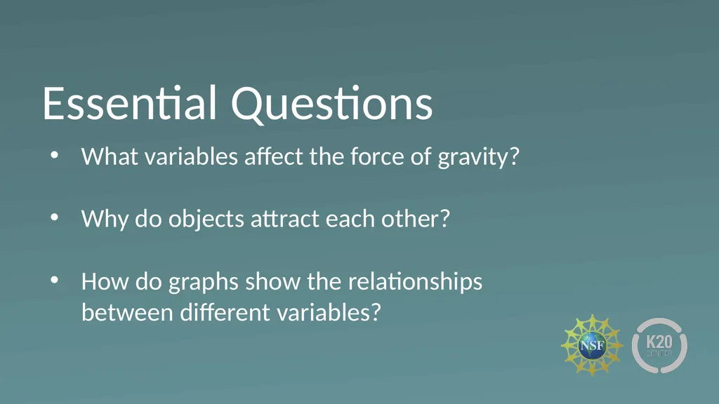 More Attractive Than You Think Newton’s Law of - slide 3 of 24
