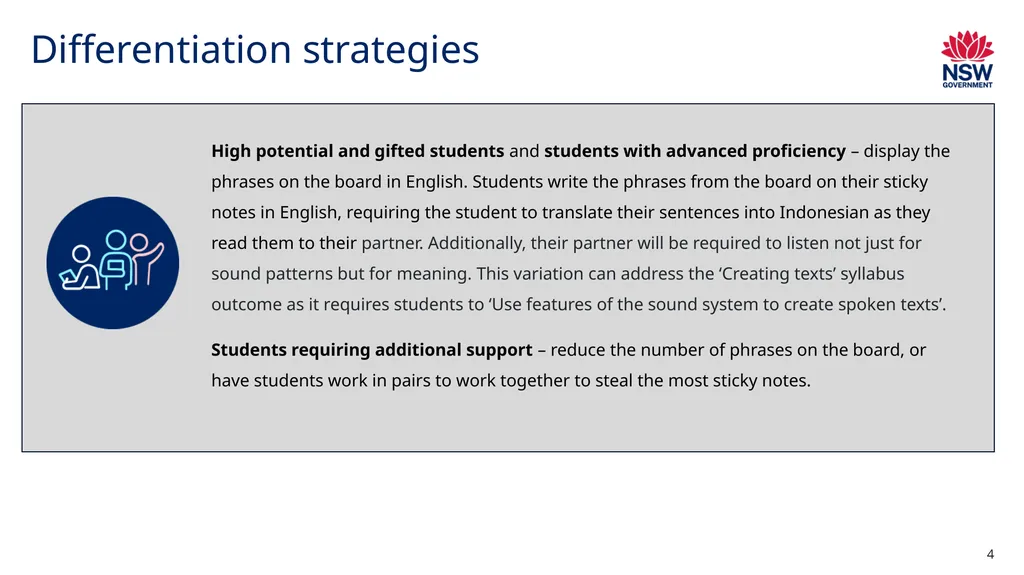 Sentence stealer Sentence stealer (1) Instructions - slide 4 of 7