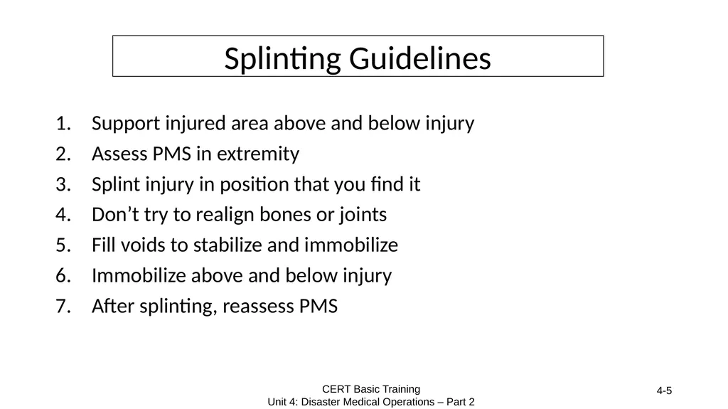 Gather Facts Assess Damage Consider Probabilities - slide 5 of 13