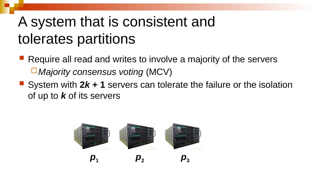 PERSPECTIVES ON THE CAP THEOREM Seth Gilbert, - slide 10 of 28