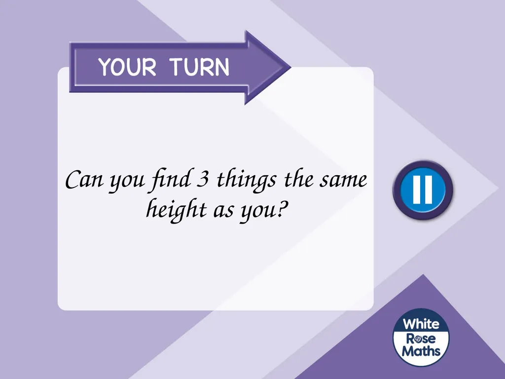 These words help us compare heights: height taller - slide 11 of 11