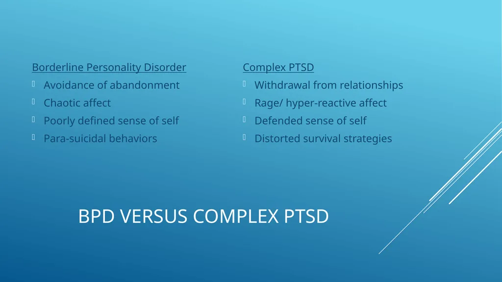 Understanding complex PTSD Dr. Jim Peightel, MD, - slide 15 of 21