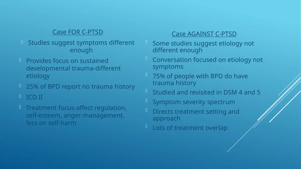 Understanding complex PTSD Dr. Jim Peightel, MD, - slide 16 of 21