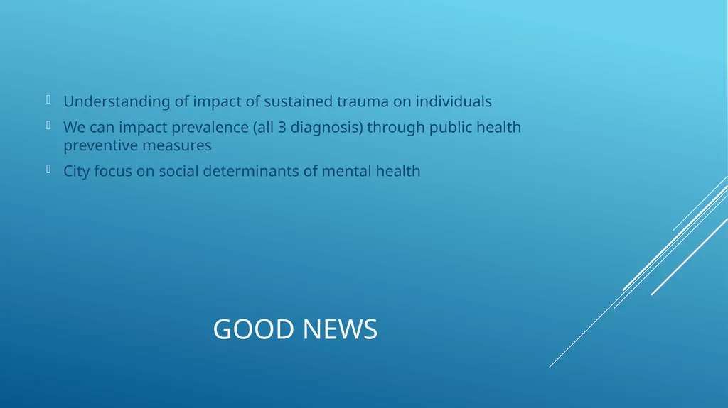 Understanding complex PTSD Dr. Jim Peightel, MD, - slide 20 of 21