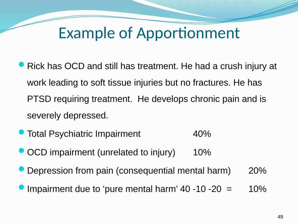 An Update on the (GEPIC) Return to Work Claimants - slide 49 of 86