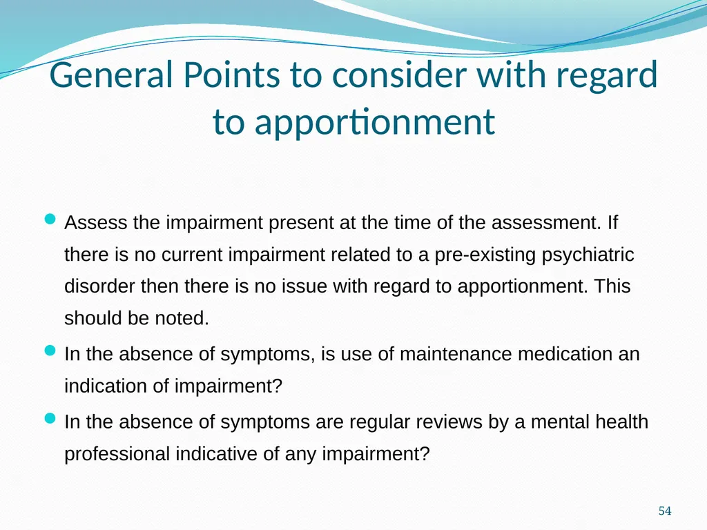 An Update on the (GEPIC) Return to Work Claimants - slide 54 of 86