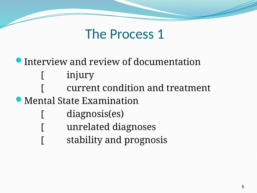 An Update on the (GEPIC) Return to Work Claimants - slide 5 of 86