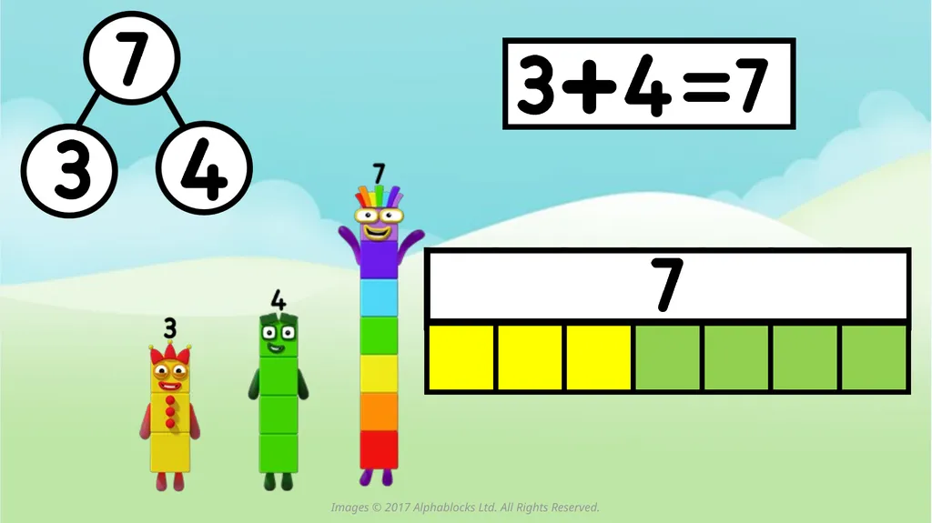 Numberblocks Support Materials Series 2, Episode - slide 28 of 33