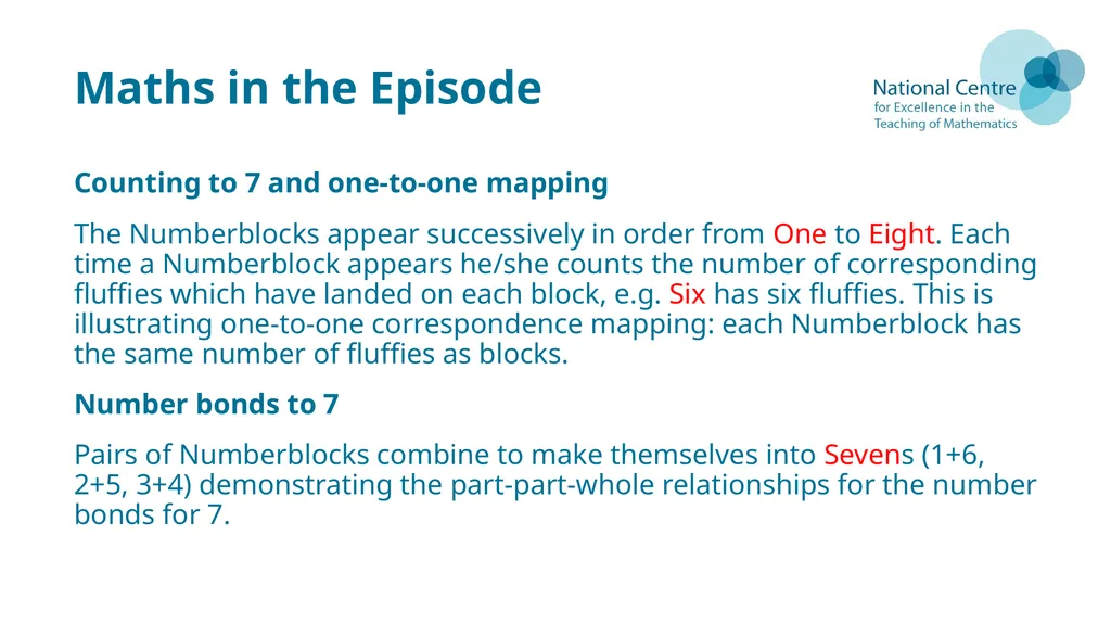 Numberblocks Support Materials Series 2, Episode - slide 4 of 33