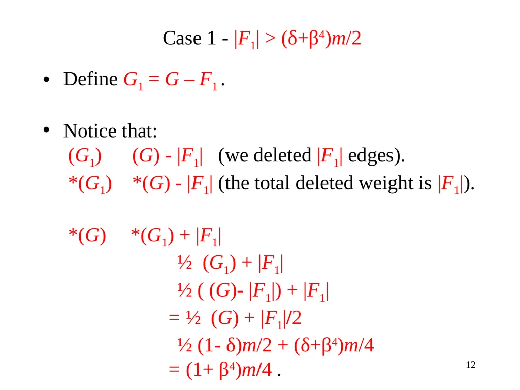 Dense graphs with a large triangle cover have a - slide 12 of 19