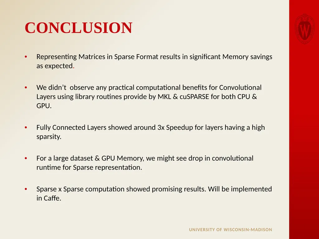 Analysis of Sparse Convolutional Neural Networks - slide 19 of 20